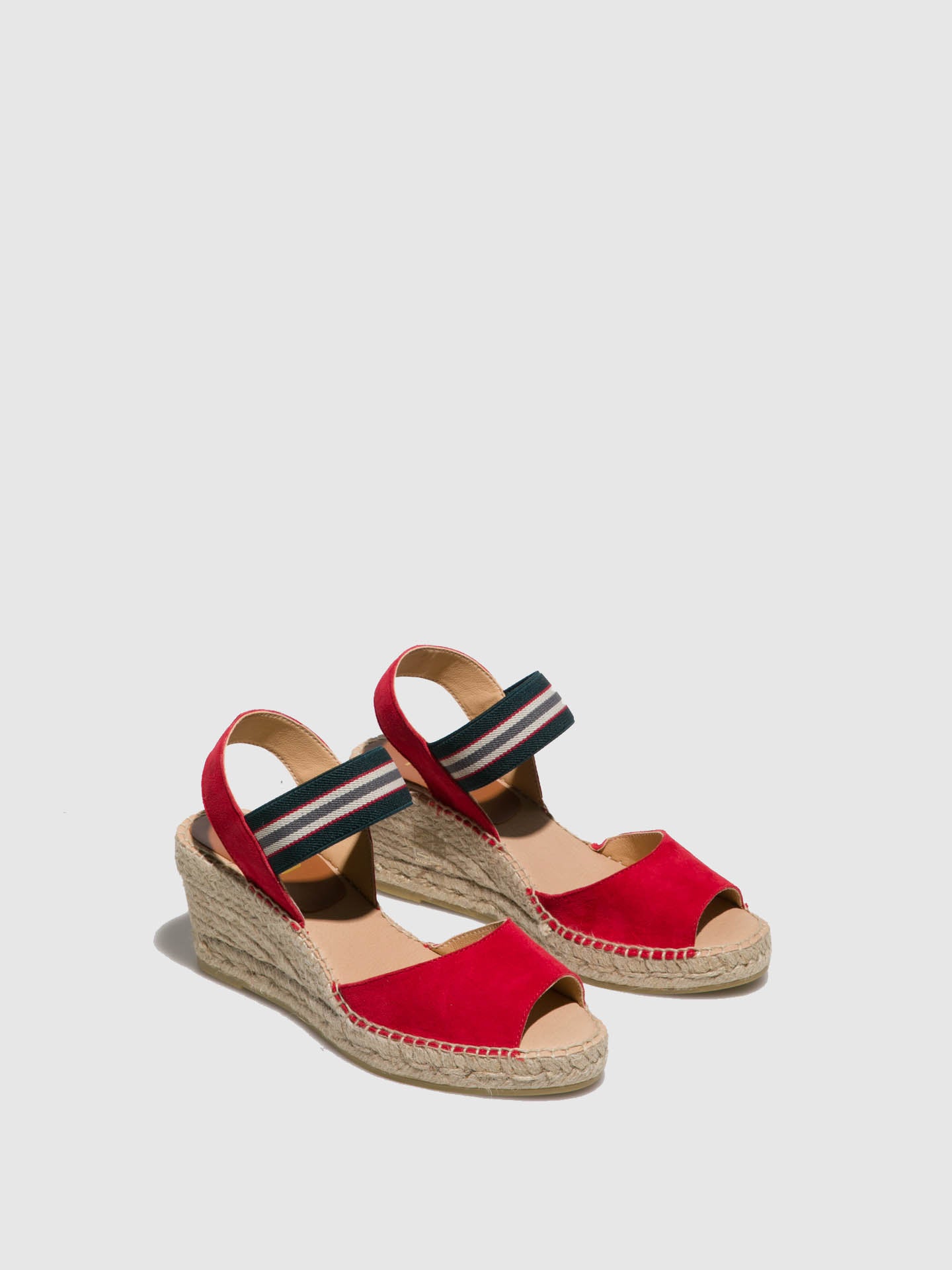 Foreva Red Platform Sandals